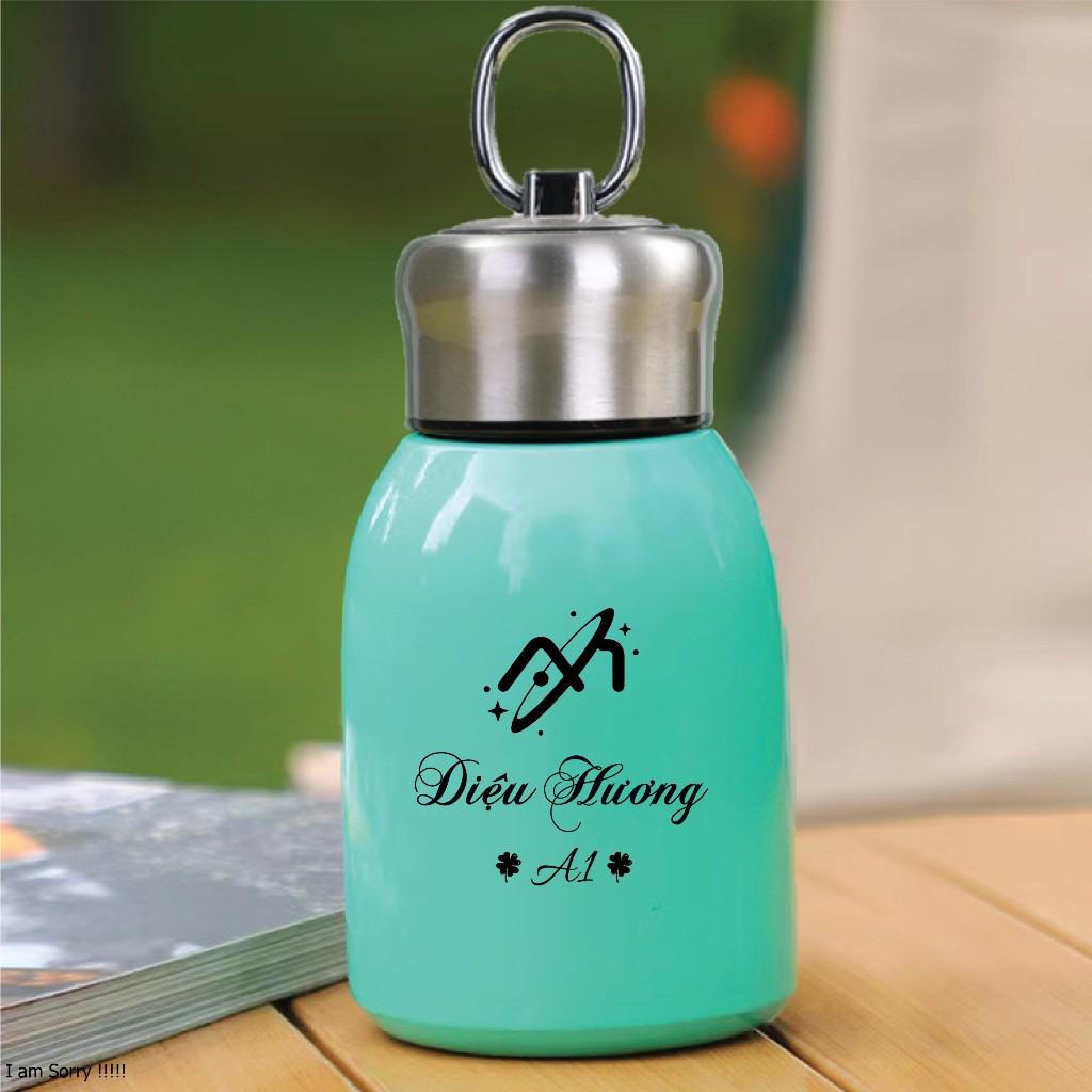 [ Miễn Phí Khắc Tên] Bình Giữ nhiêt Zwilling tiện lợi inox 304 cao cấp - có quai xách 300ml | BigBuy360 - bigbuy360.vn