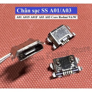 Chân sạc đt ss a01 a015 a01f a03 a03 core redmi 9a/9c