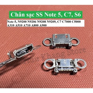 Chân sạc đt note 5, n9200 n9206 n9208 n9209, c7 c7000 c5000 a310 a510 a710 a800 a900