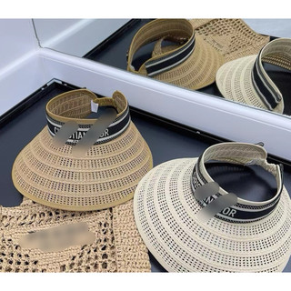 Mũ nửa đầu d.i.o.r, chất cói lỗ đai, có 2màu