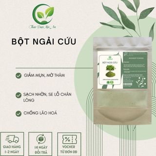 Bột Ngải Cứu Nguyên Chất Hải Khánh thanh lọc da, giảm mụn, sáng da Mộc An HD