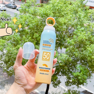 Xịt Chống Nắng MING SPF50PA + + + UV Bảo Vệ Da Mặt Và Cơ Thể 150ml PVN3942