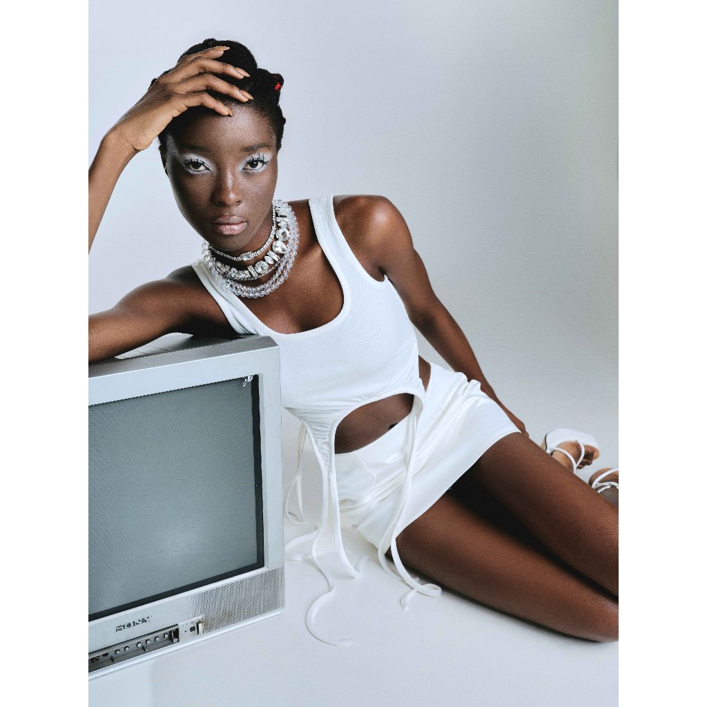 [ 𝐑𝐄́𝐍𝐄𝐄 ] Áo tanktop nữ cách điệu dây tua rua 𝐑𝐈 𝐓𝐀𝐍𝐊𝐓𝐎𝐏