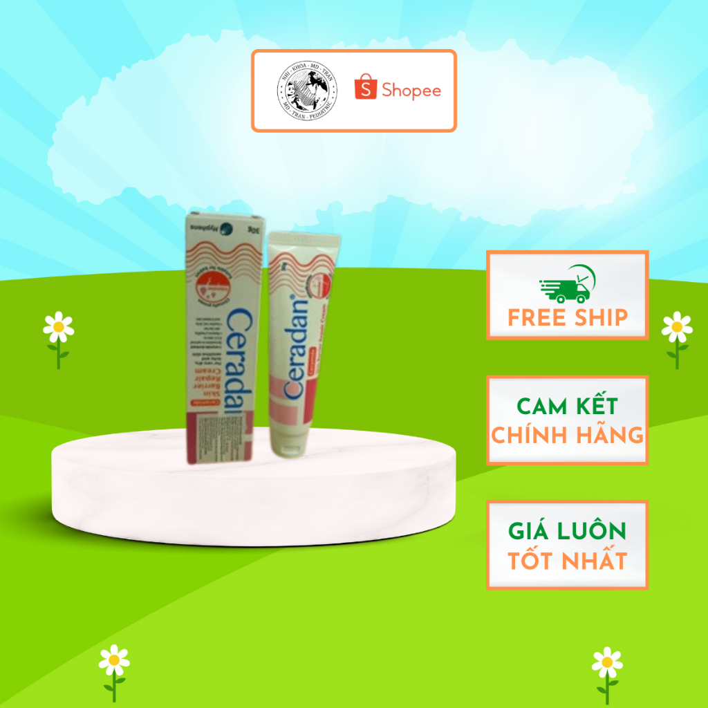 Kem Ceradan Skin Barrier Repair Cream Hỗ Trợ Phục Hồi Hàng Rào Bảo Vệ Da (30G)