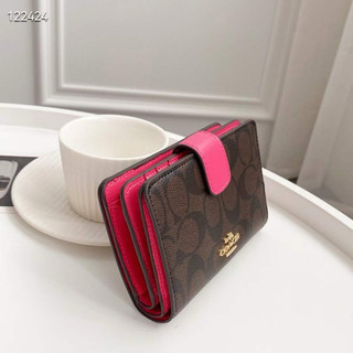 VÍ C MEDIUM CORNER ZIP WALLET