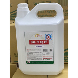 [Giao Hoả Tốc] Can 5 lít  Cồn Y Tế 70 độ Vĩnh phúc