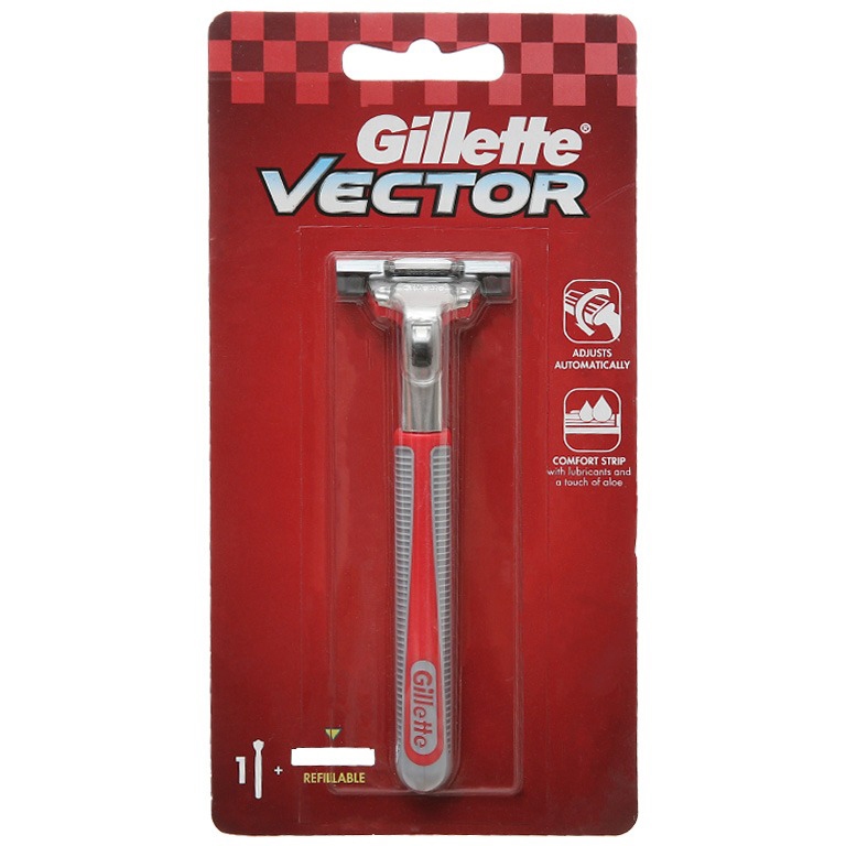 Dao cạo râu lưỡi kép Gillette Vector