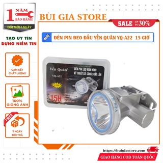 Đèn pin đeo đầu siêu sáng Yến Quân YQ-A22 4.5W | Pin 2600mAh