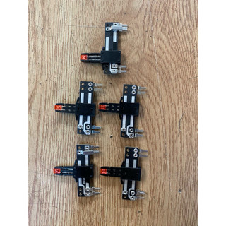 5 cái volume thanh, biến trở gạt 100k có đèn ,volume equalizer, chiết áp thanh 3.5cm, hàng mới