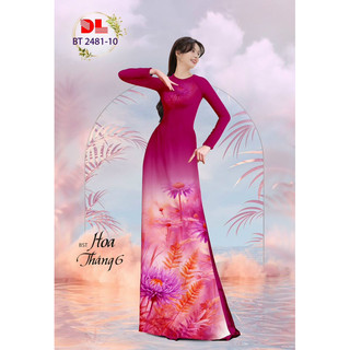 Vải áo dài 3D