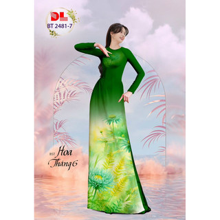 Vải áo dài 3D