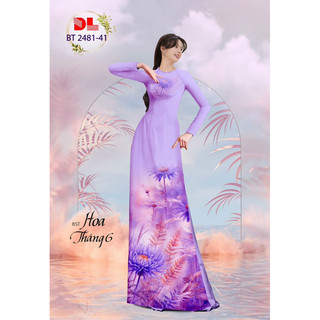 Vải áo dài 3D