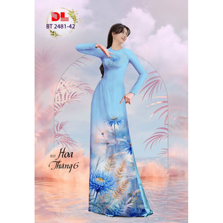 Vải áo dài 3D