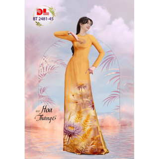 Vải áo dài 3D