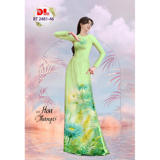 Vải áo dài 3D