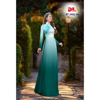 Vải áo dài ombre