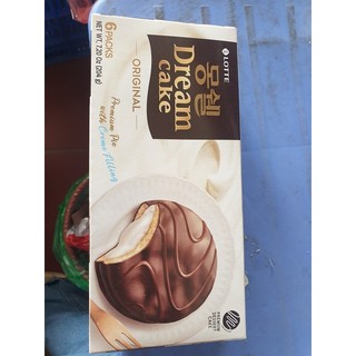 Bánh Chocopie Dream cake Hàn Quốc Vị Truyền thống Lotte 204g
