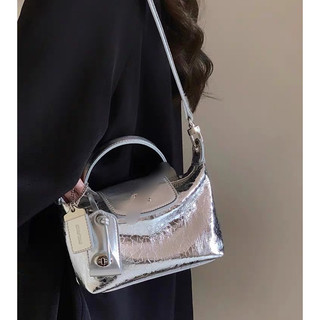 (MS330X) Túi Chi.o 2nd ánh kim mini đeo chéo cho nữ