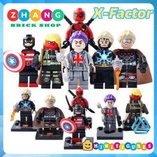 Đồ chơi Xếp hình gồm mô hình Deadpool - US Agent - Manchester Black - Reader - Havok - Grifter Minifigures Sy672