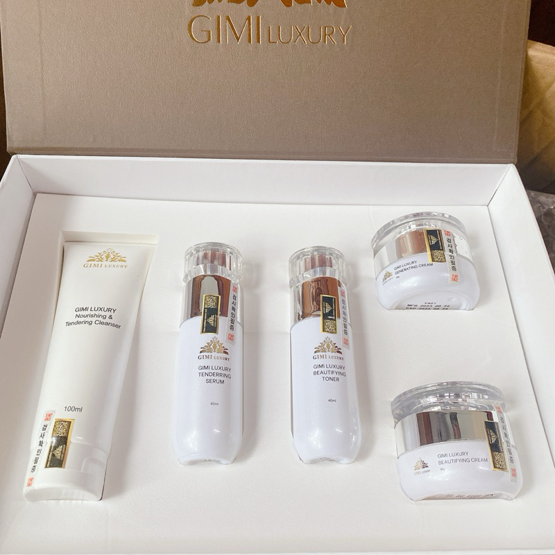 Bộ Mỹ phẩm GiMi luxury mới tem ma QR  chính hãng