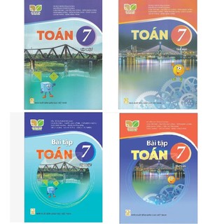 Sách giáo khoa và bài tập Toán lớp 7/1+2 - kết nối + bán kèm 1 quyển vở