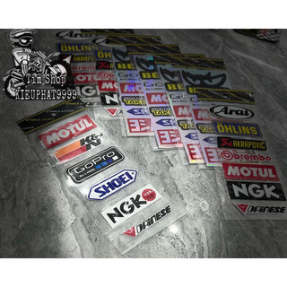 Tem Decal Logo Phản Quang Xe Máy