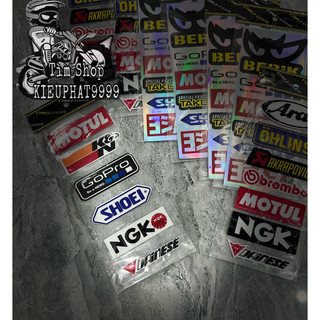 Tem Decal Logo Phản Quang Xe Máy