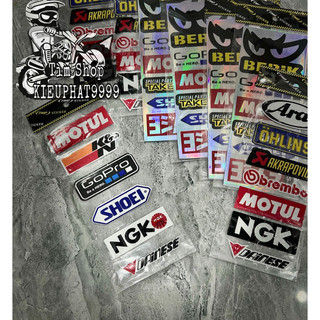 Tem Decal Logo Phản Quang Xe Máy