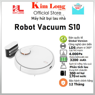 Máy hút bụi lau nhà Xiaomi Robot Vacuum S10 / Mop 2 Pro / Mop Pro - Hàng chính hãng