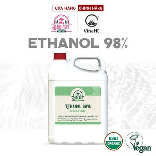 Cồn thực phẩm 98% ông tây dung tích 1l/5l - chất lượng, an toàn - giao hàng hỏa tốc
