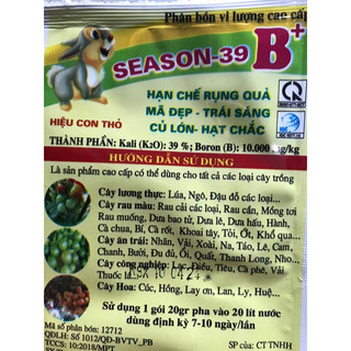 Siêu Kali Bo giúp ra hoa đậu quả 20gr