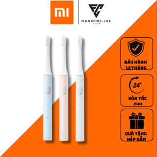 Bàn chải điện xiaomi thông minh chống nước ipx7 , làm trắng răng , lấy sạch mảng bám hiệu quả BH 12T