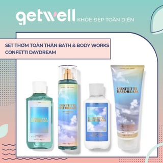 Sản Phẩm Tắm Dưỡng Xịt Thơm Toàn Thân Bath & Body Works - CONFETTI DAYDREAM
