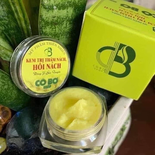 Kem Cô Bơ khử mùi hôi nách, giảm thâm nách, ngăn đổ mồ hôi, dưỡng trắng da vùng nách, hộp 8gr