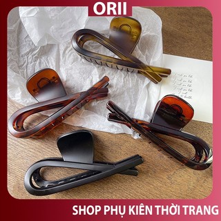 Kẹp tóc càng cua mới ,kẹp tóc to ,kẹp tóc dài ,kẹp tóc hàn quốc dễ thương ORII ,chất liệu nhựa acrylic cao cấp.