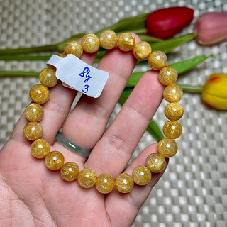 Vòng tay tóc vàng cao cấp tóc nhiều