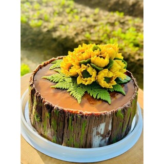 Set 2 khuôn silicon hoa hướng dương