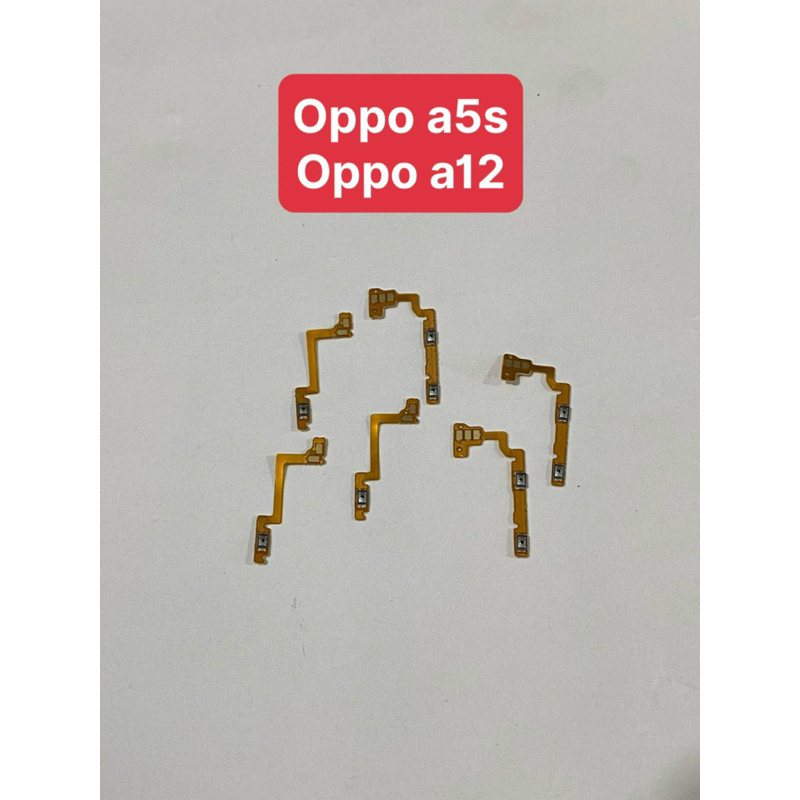 Cáp nguồn + Volume Oppo A5s Zin