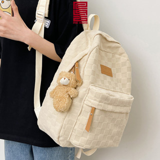 Balo - Cặp sách học sinh đi học đi chơi họa tiết caro cho nam nữ unisex  phong cách Hàn Quốc Re1925 Studio BL13