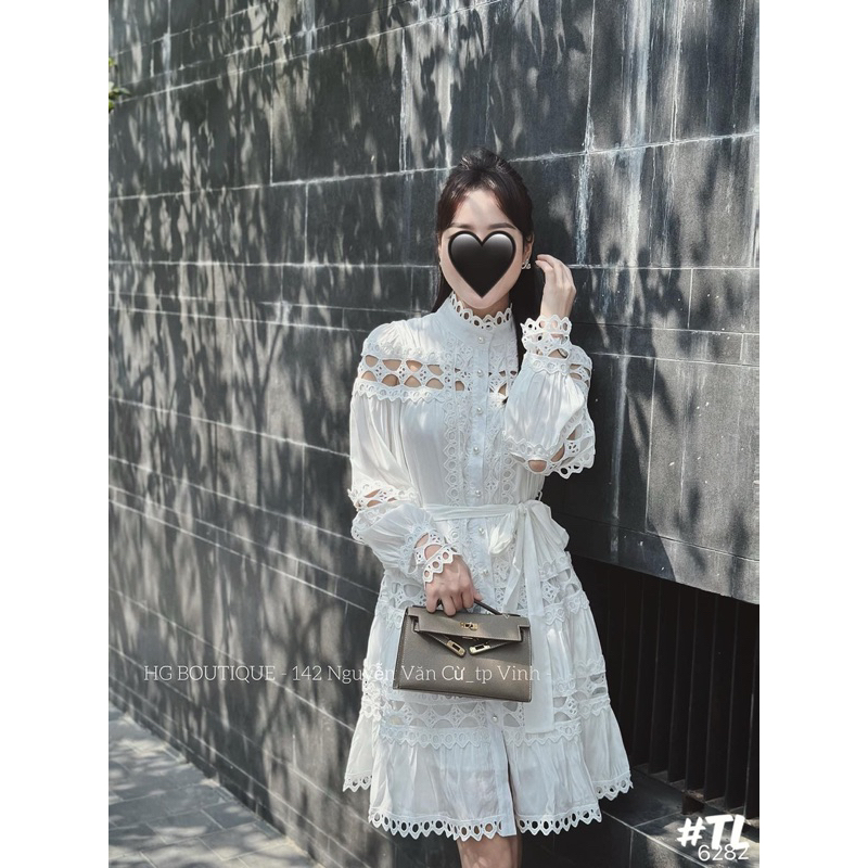 Váy Lụa Ren Vintage Zimer Siu Cấp (Full 2 Dáng)