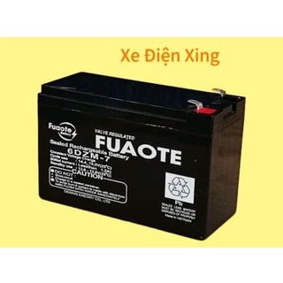 12.v-7.ah b ình FUAOTE dùng cho loa kéo,máy phun,quạt tích điện,UPS,thiết bị viễn thông,cân điện tử,oto điện trẻ em