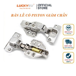 [Tháo lắp nhanh]Bản lề giảm chấn LUCKY-EU có piston giảm chấn phù hợp các loại cửa tủ chất liệu gỗ, nhôm