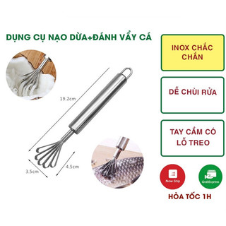 Dụng cụ đánh vảy cá và nạo dừa