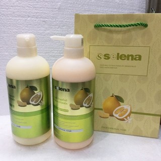 DẦU GỘI XẢ TINH DẦU BƯỞI SELENA ORGANIC GRAPEFRUIT