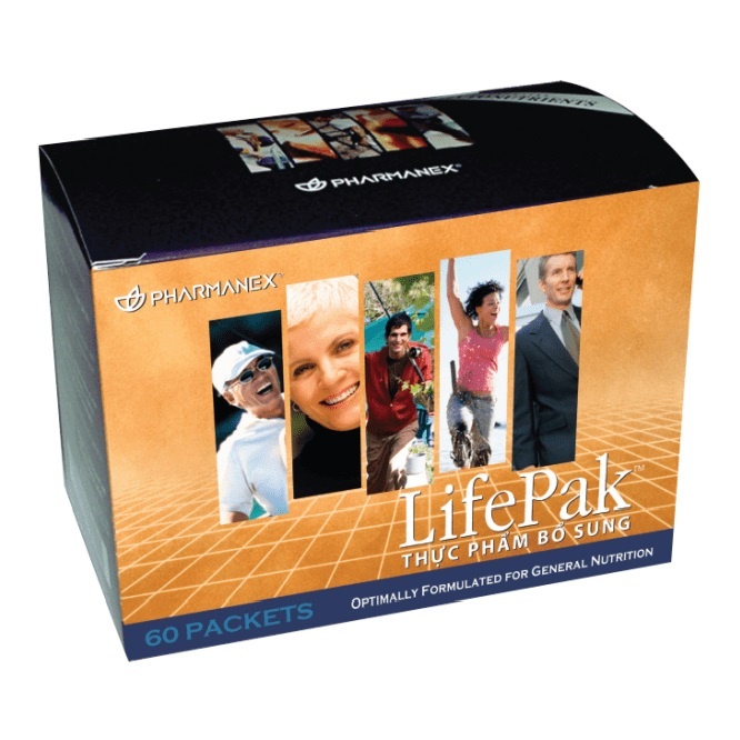 Thực phẩm bảo vệ sức khỏe: LifePak Nuskin 60 gói 180v
