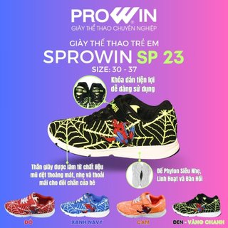 Giày Thể Thao, Giày thời trang Trẻ Em Prowin SP23 Dệt Nhện Hàng Chính Hãng
