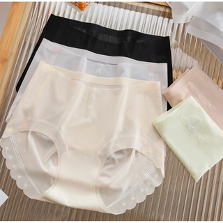 Quần lót nữ cạp cao su lụa tàng hình không viền nmht89
