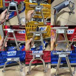 Chống Đứng Inox 304 CTS: Xe AB, VARIO, Sh Việt, Vision, Winner X, Exciter, LEAD, Kèm Lò Xo