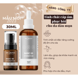 Serum Drceutics B5 Basic Hydration Tinh Chất Cho Da Dầu Mụn Cấp Ẩm, Phục Hồi Da 30g/100g
