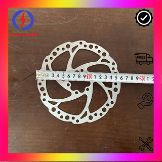 Đĩa phanh xe đạp xe điện,phanh Đĩa Cánh Quạt 160mm có kèm ốc